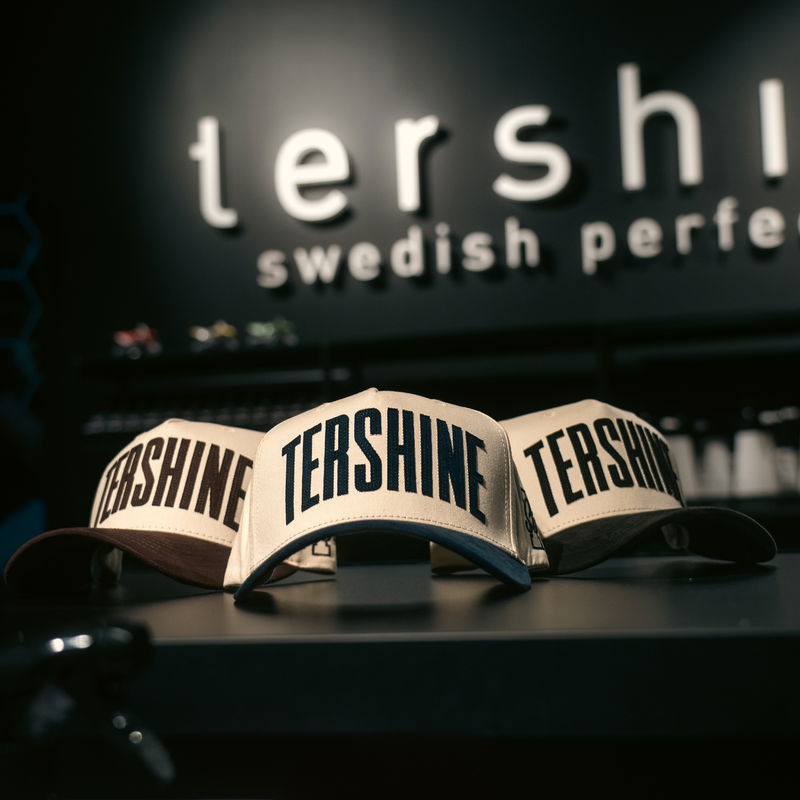 Baseball keps - Alcantara - Off-White/Navy