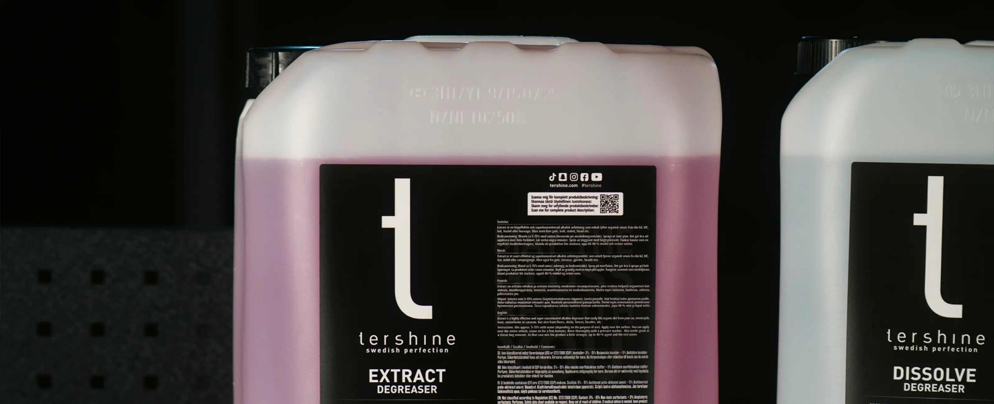 Tershine 25-liters bilvårdsprodukter – storpack för professionella resultat