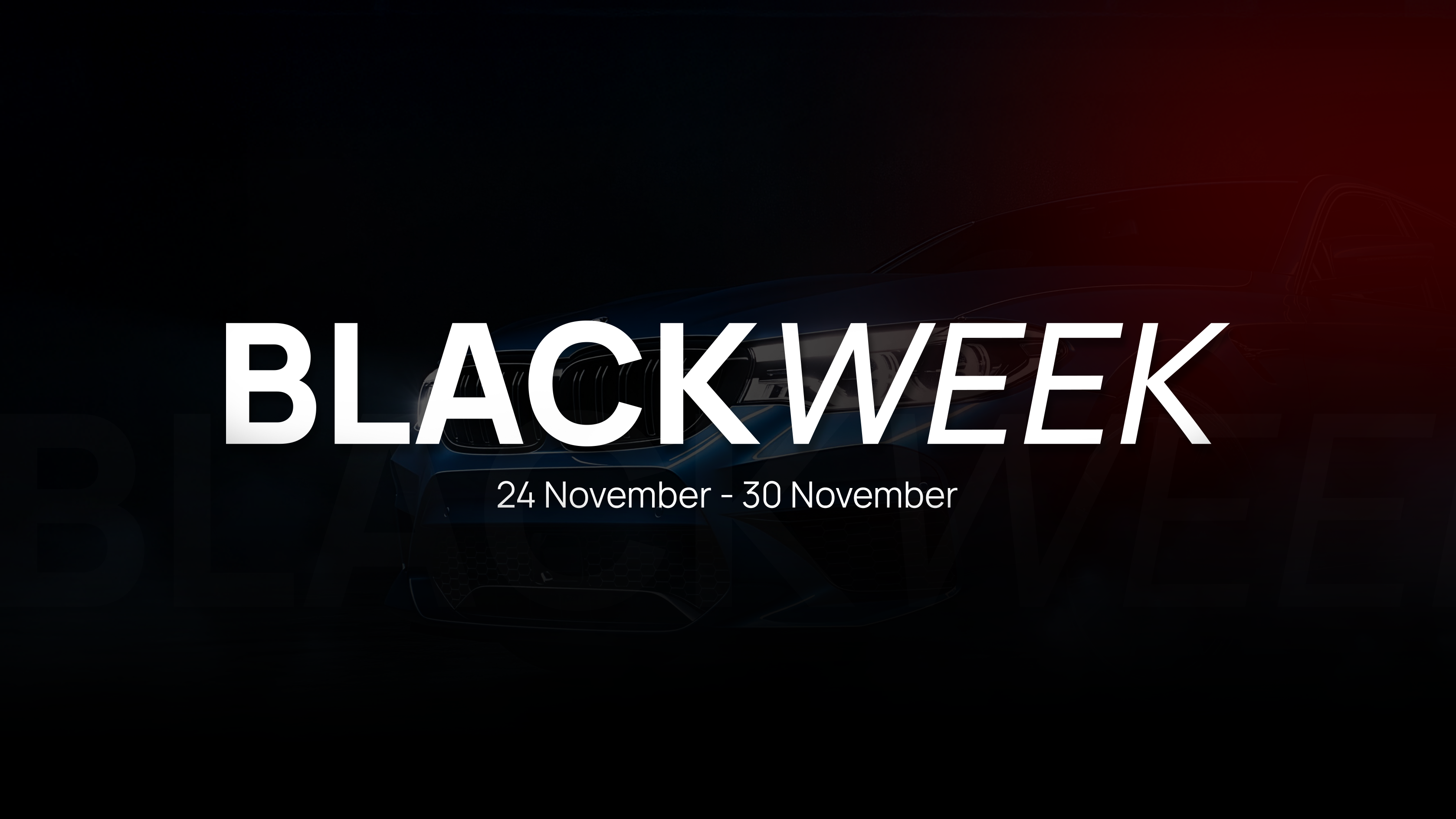 BMW M5 SOM MAN KAN VINNA UNDER BLACK WEEK STÅR OCH VILAR UNDER SITT TÄCKE