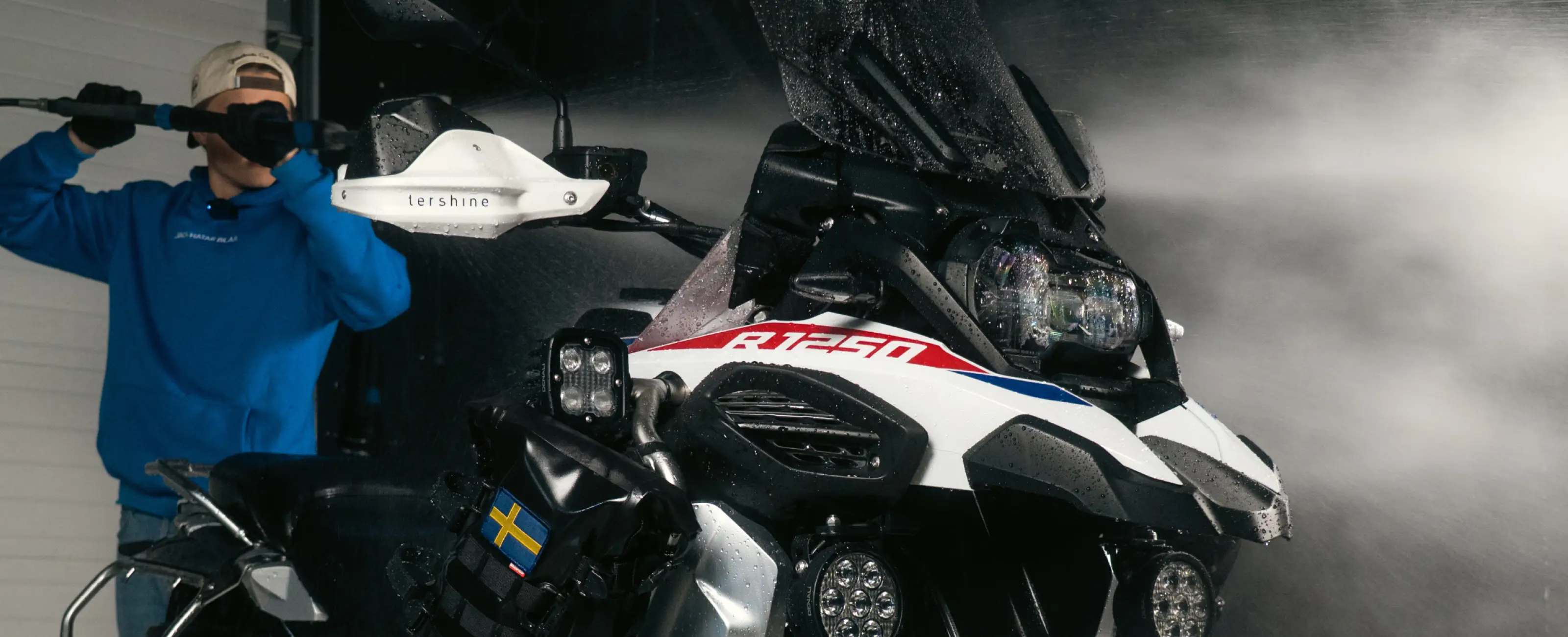 Rengöringsprodukter för motorcyklar – biologiskt nedbrytbara och effektiva mot smuts, trafikfilm och insekter