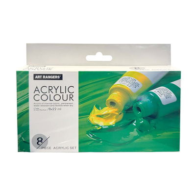 Acrylic Colour Set 8x22 ml Art Rangers Acrylic Colour Set 8x22 ml Art Rangers