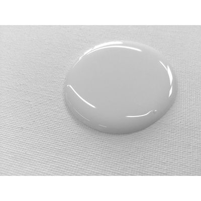 Utseende Liquitex Gloss Medium på vit målarduk