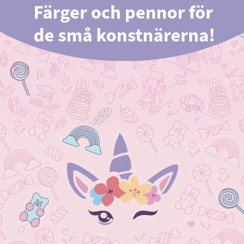 Bra material gör skillnad för små konstnärer - Giotto Candy Collection
