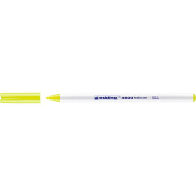 Textilpenna neongul Textilpenna med 1 mm spets. Tvättbar i 60 grader. Färg: Neongul