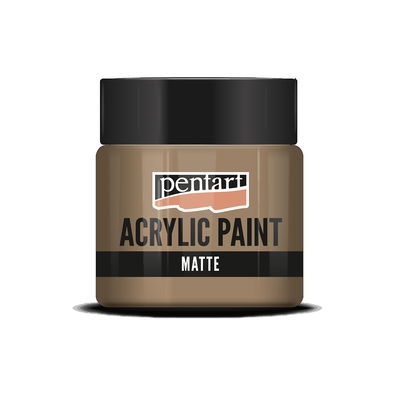 Matt akrylfärg Mars Brown Matt akrylfärg Mars Brown, 50 ml, Pentart Acrylic