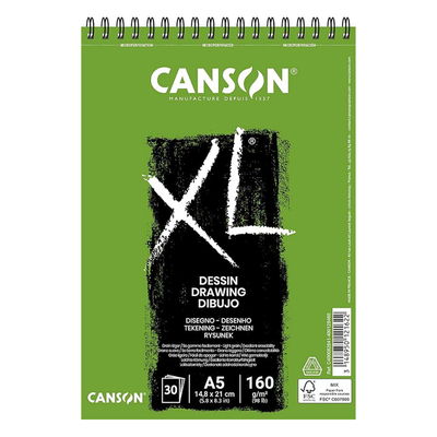 Block till skiss och skrapning, Canson XL Dessin Ritblock A5