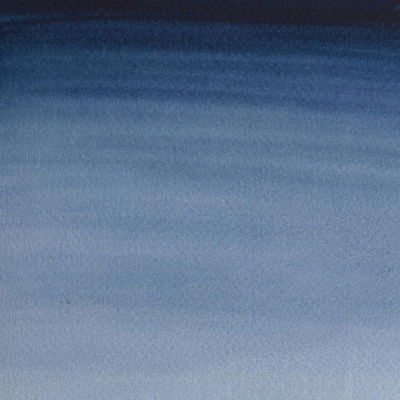 Färgprov (swatch) Cotman akvarellfärg Indigo