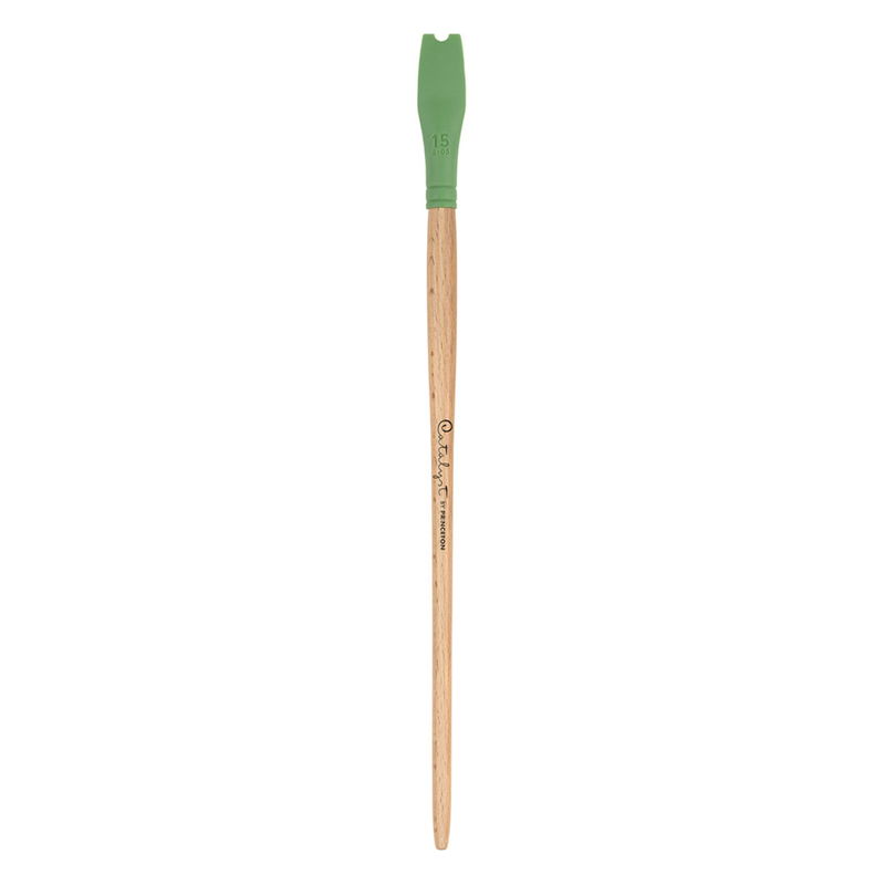 Princeton Catalyst Silicone blade, silikonverktyg på trähandtag till konst, lera och livsmedel, No. 3, Size 15