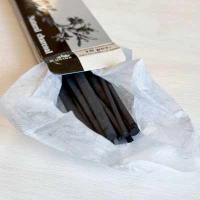 Naturligt ritkol av Pil-träd. Küelox natural charcoal