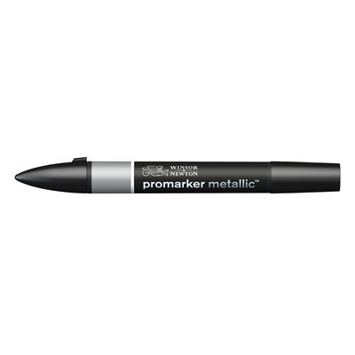 Winsor & Newton Promarker MT SIL marker med dubbelspets frilagd på vit bakgrund