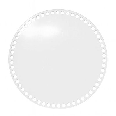 Genomskinligt lock till virkning. Tillverkad av Plexiglas. Storlek 21 cm