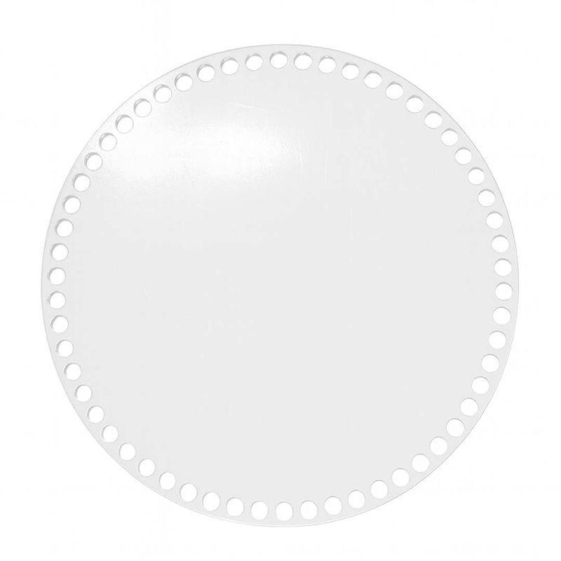 Genomskinligt lock till virkning. Tillverkad av Plexiglas. Storlek 21 cm