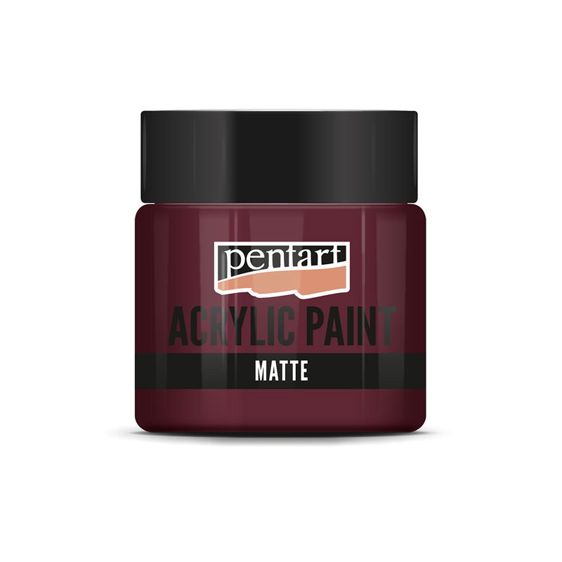 Matt akrylfärg Bourdon, 50 ml, Pentart Acrylic
