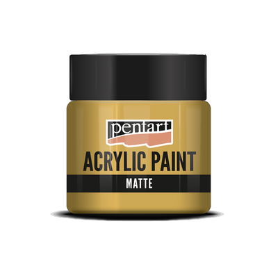 Matt akrylfärg Tangerine, 50 ml, Pentart Acrylic