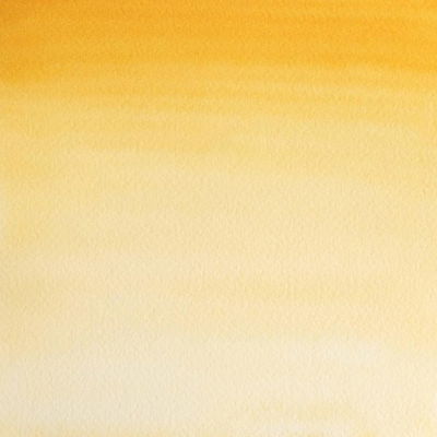 Färgprov av Winsor & Newton Professional Water colour Naples Yellow Deep