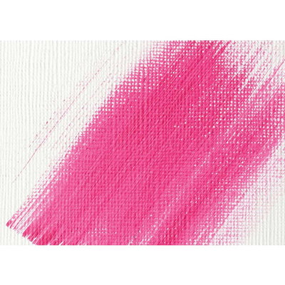 Rosa akrylfärg fäster på canvas grundad med Liquitex Basics Gesso