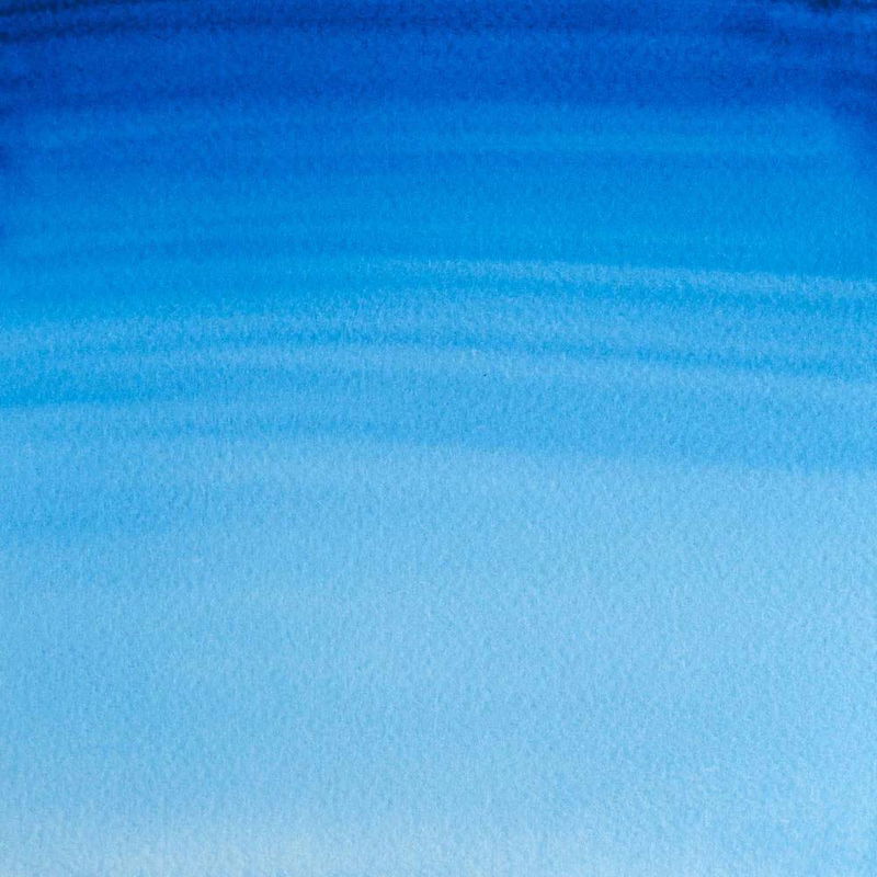 Färgprov av Winsor & Newton Professional Water colour Winsor Blue (Green Shade)
