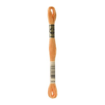 DMC Mouliné Spécial i färgen Medium Autumn Gold 3854 broderigarn 8 meter
