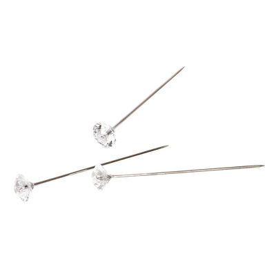 Diamantnålar 0,6 × 38 mm för kransar, blomsterarrangemang och dekorationer