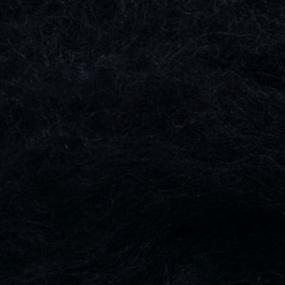 Tovull Svart 100% kardad ull 250 g. Ull till tovning och filtning