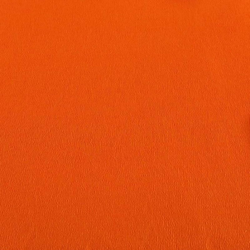 Kräppapper Canson, Zinnia orange. 50% töjbarhet till pyssel och dekorationer. 0,5x5 meter, rulle
