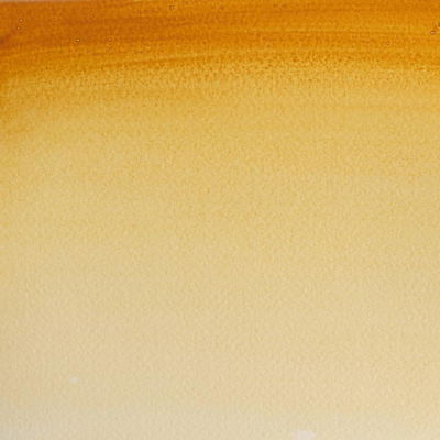 Färgprov (swatch) Cotman akvarellfärg Raw Sienna