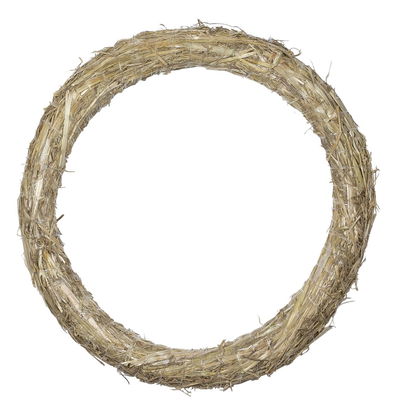 Halmkrans 35 cm, bredd 3 cm