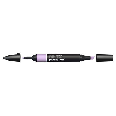 Winsor & Newton Promarker Orchid V528 marker med bred snedskuren spets och smal rund spets