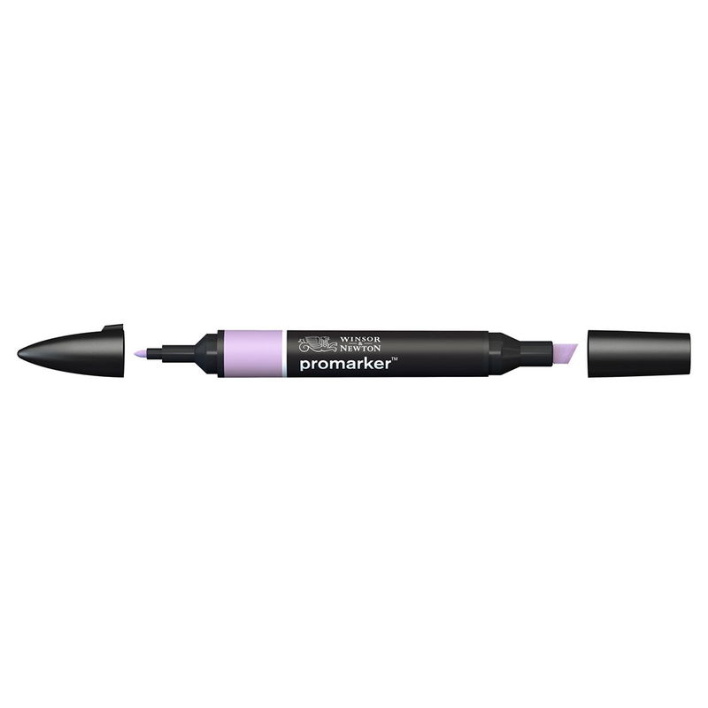 Winsor & Newton Promarker Orchid V528 marker med bred snedskuren spets och smal rund spets