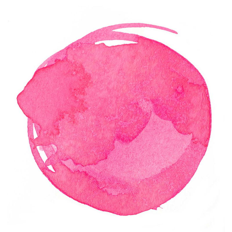 Fluorescent Pink färgprov Liquitex Acrylic Ink 30 ml