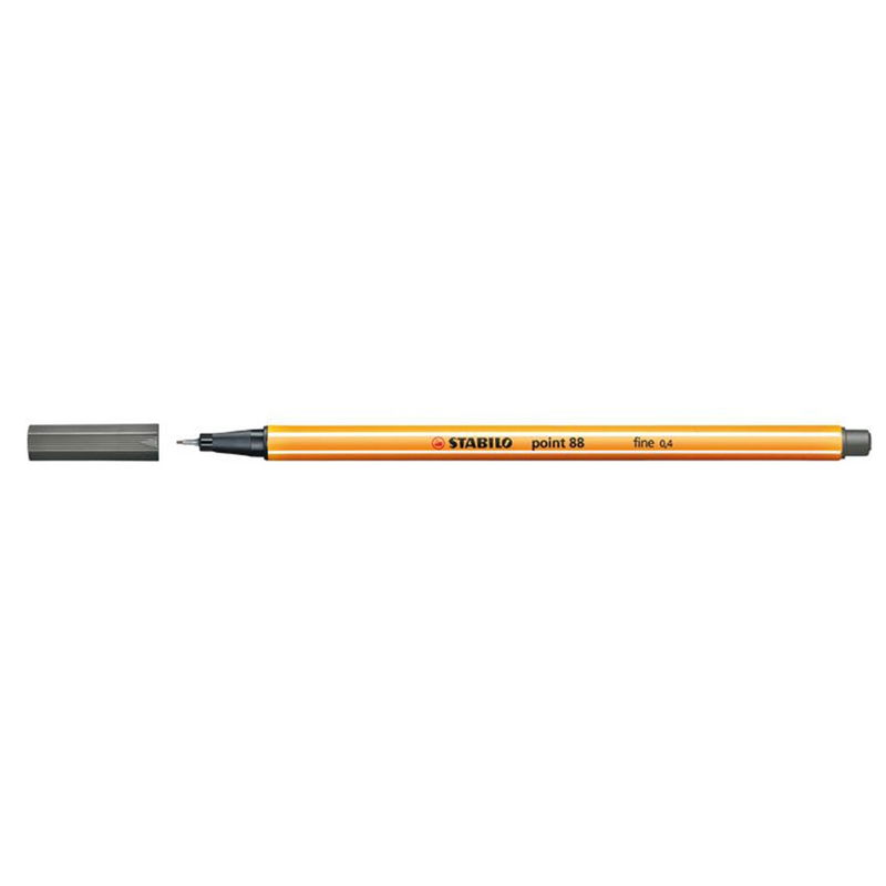 STABILO Point 88 fineliner Dark Grey 96