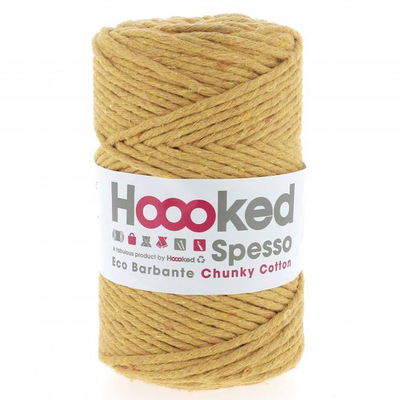 Hoooked Spesso Curry Hoooked Spesso Chunky Cotton 500g Curry makramégarn
