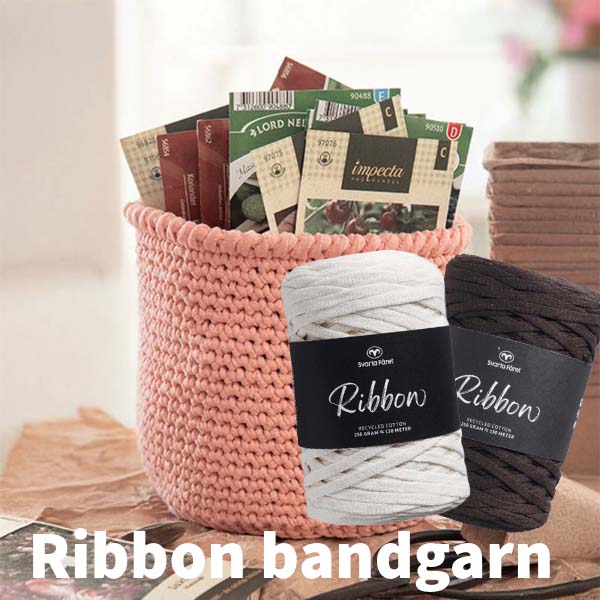 Ribbon bandgarn