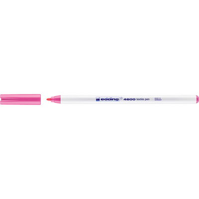 Textilpenna rosa Textilpenna med 1 mm spets. Tvättbar i 60 grader. Färg: Rosa