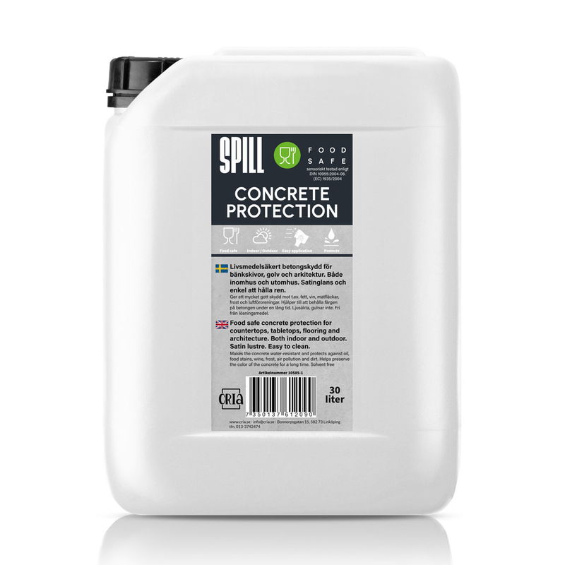 Spill Concrete Protection livsmedelsgodkänd ytbehandling till betong