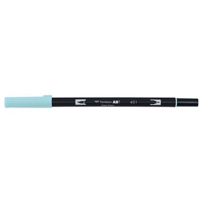 Vattenbaserad penna med två spetsar, en fineliner och en penselspets, Tombow ABT Dual Aqua