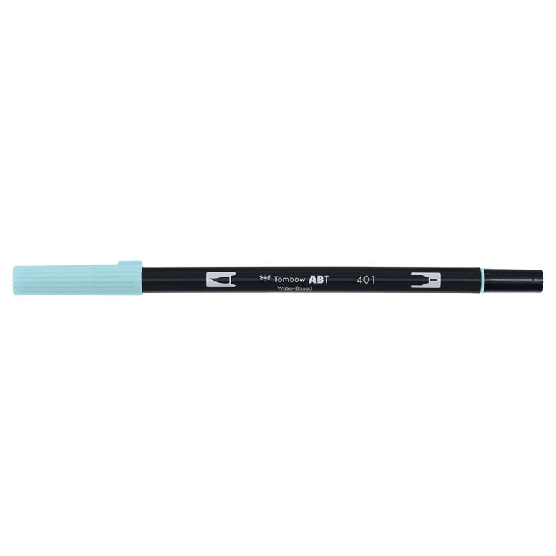 Vattenbaserad penna med två spetsar, en fineliner och en penselspets, Tombow ABT Dual Aqua