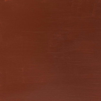 Färgprov W&N Galeria Burnt Sienna Opaque