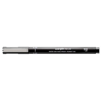 Fineliner 0,05 mm, svart. Uni Pin