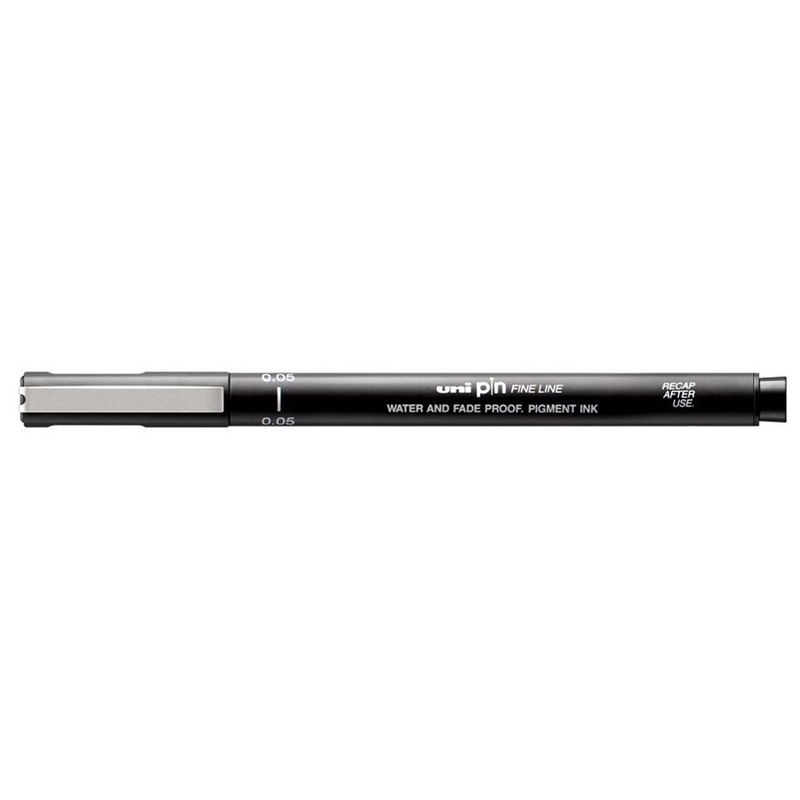 Fineliner 0,05 mm, svart. Uni Pin