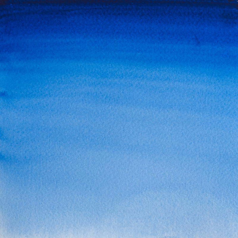 Färgprov av Winsor & Newton Professional Water colour Winsor Blue (Red Shade)
