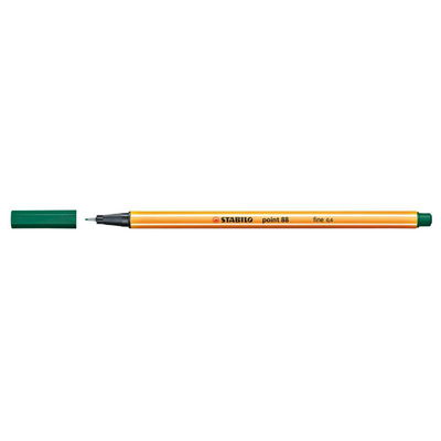 STABILO 88 Pine Green 53 STABILO Point 88 fineliner Pine Green 53