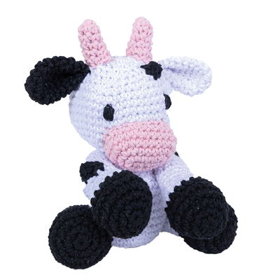 Inspirationsbild virkad amigurumi Cow Kirby