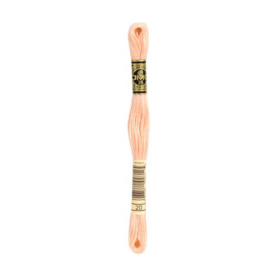 DMC Mouliné Spécial i färgen 20 Shrimp broderigarn 8 meter