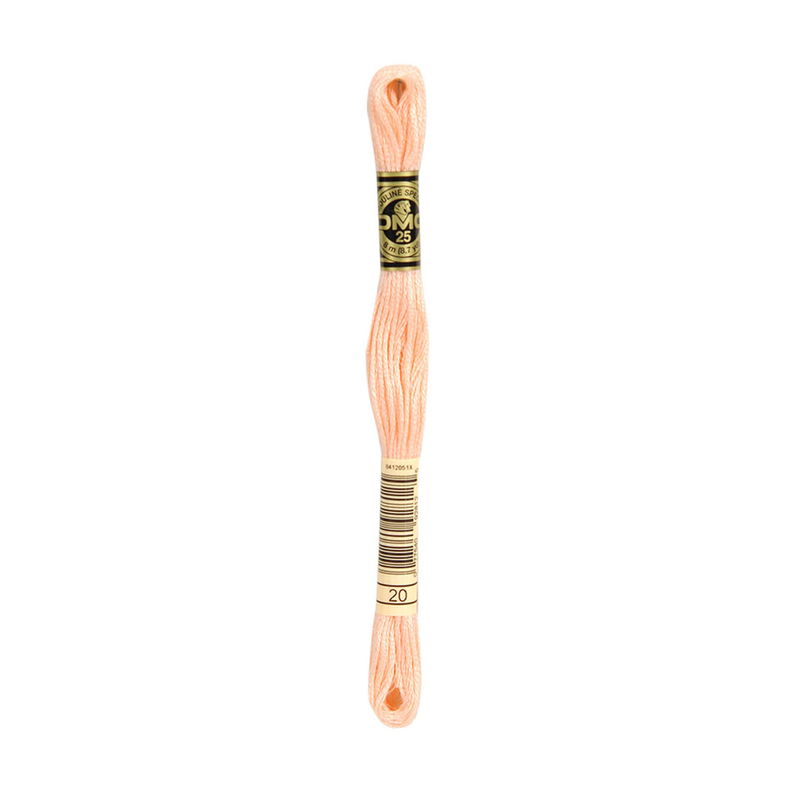 DMC Mouliné Spécial i färgen 20 Shrimp broderigarn 8 meter