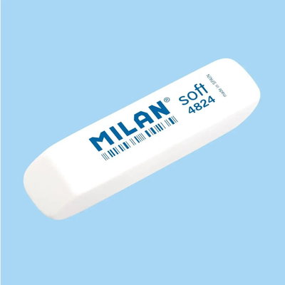 MILAN 4824 snedskuret radergummi i mjukt syntetgummi
