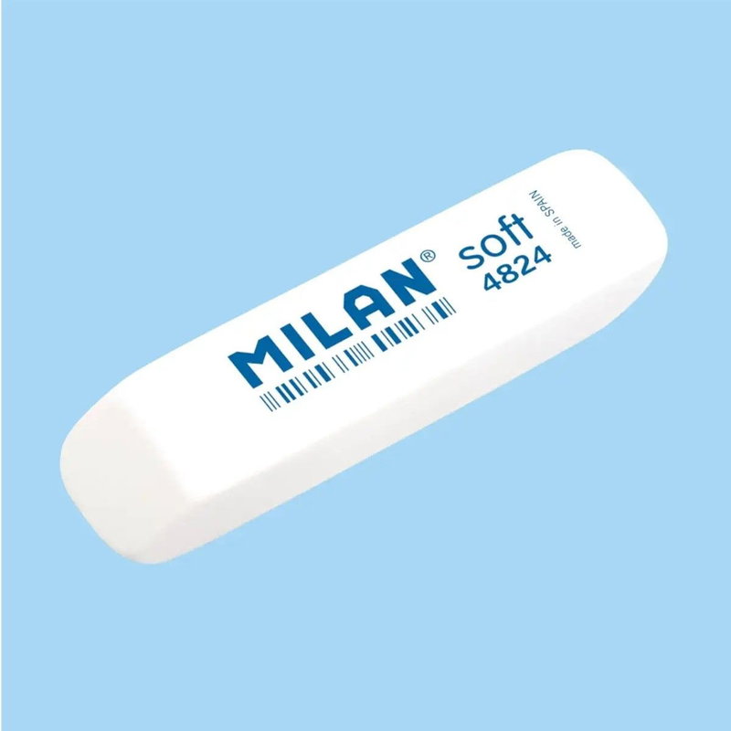 MILAN 4824 snedskuret radergummi i mjukt syntetgummi