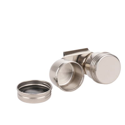 Dubbel palettkopp av metall Dubbel palettkopp av metall, dia. 37 mm till vatten, medium eller färg. Koppen har clips så du kan fästa den på en palett.
