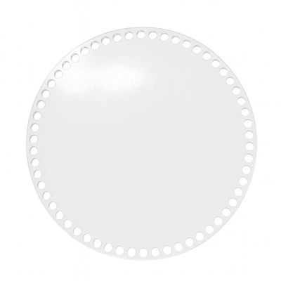 Genomskinlig korgbotten tillverkad av Plexiglas. Storlek 20 cm