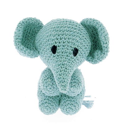 Inspirationsbild virkad amigurumi Elephant Spring Mo